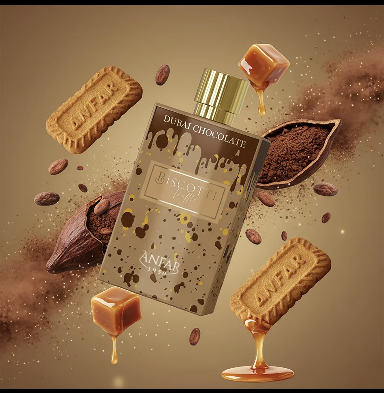 Biscotti Truffle Dubai Chocolate by Anfar - SAMPLE SIZE SELECTION