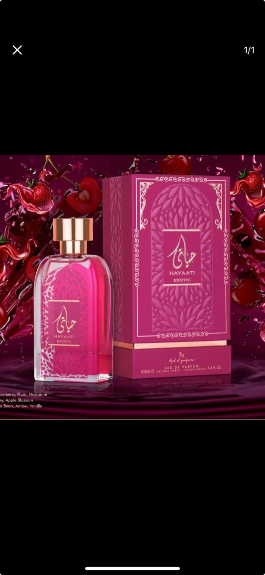 Hayaati Exotic by Ard Al Zaafaran SAMPLE SIZE SELECTION