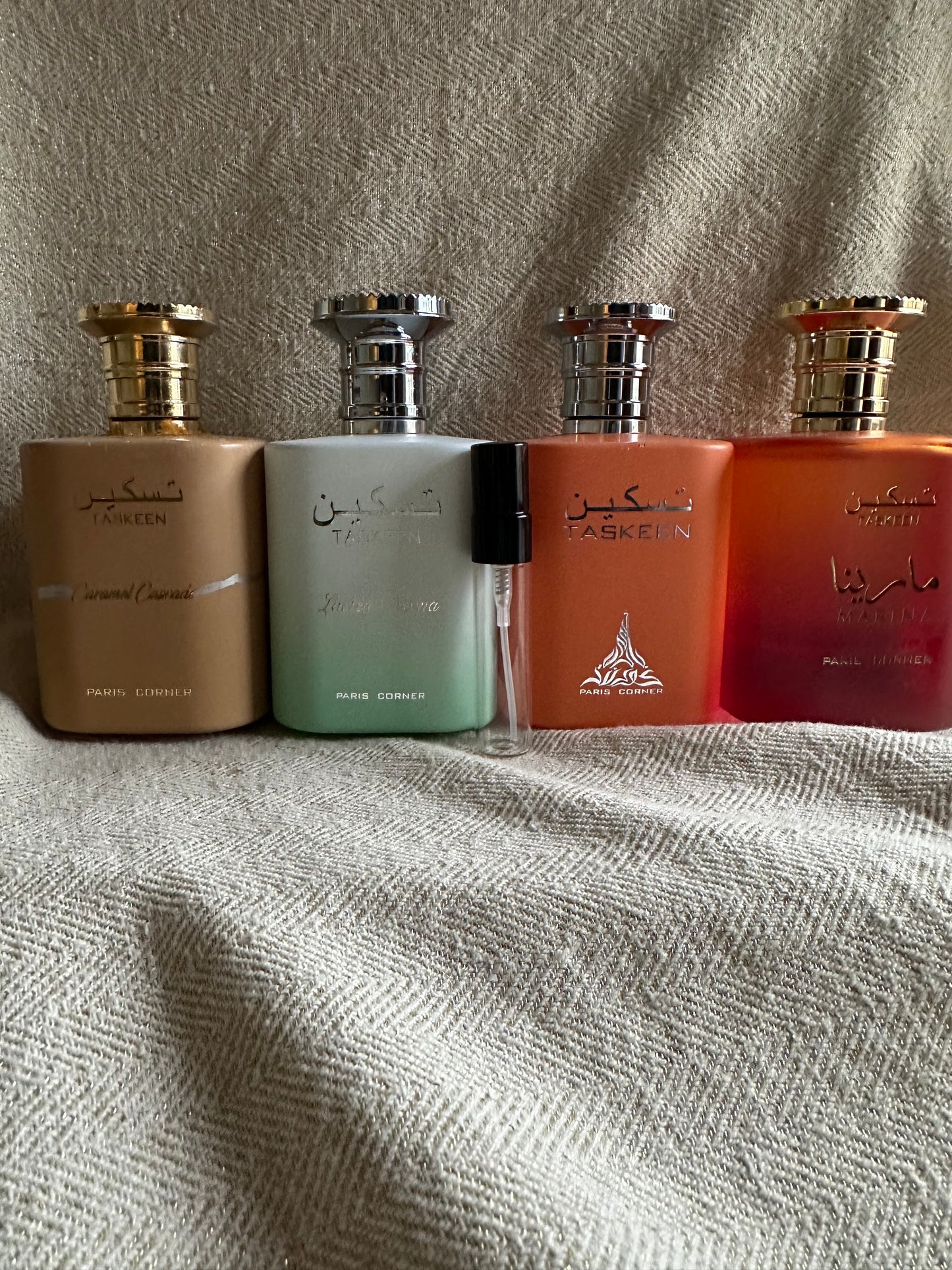 Taskeen by Paris Corner 5 ml glass sample bundle