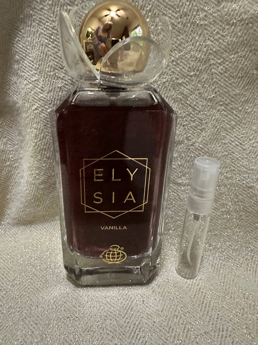 Vanilla - Elysia by Fragrance World SAMPLE SIZE SELECTION